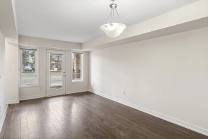 Living room of unit 238 located at 2355 Sheppard Avenue West in Etobicoke, Ontario listed by Marco Pedri, Broker with Shoreline Realty Corp., Brokerage.