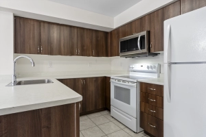 Kitchen of unit 238 located at 2355 Sheppard Avenue West in Etobicoke, Ontario listed by Marco Pedri, Broker with Shoreline Realty Corp., Brokerage.