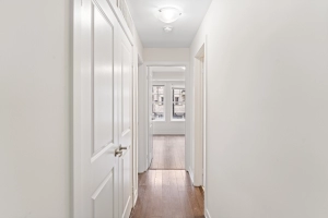 Hallway to bedrooms of unit 238 located at 2355 Sheppard Avenue West in Etobicoke, Ontario listed by Marco Pedri, Broker with Shoreline Realty Corp., Brokerage.