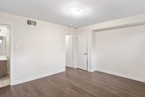 Primary bedroom of unit 238 located at 2355 Sheppard Avenue West in Etobicoke, Ontario listed by Marco Pedri, Broker with Shoreline Realty Corp., Brokerage.