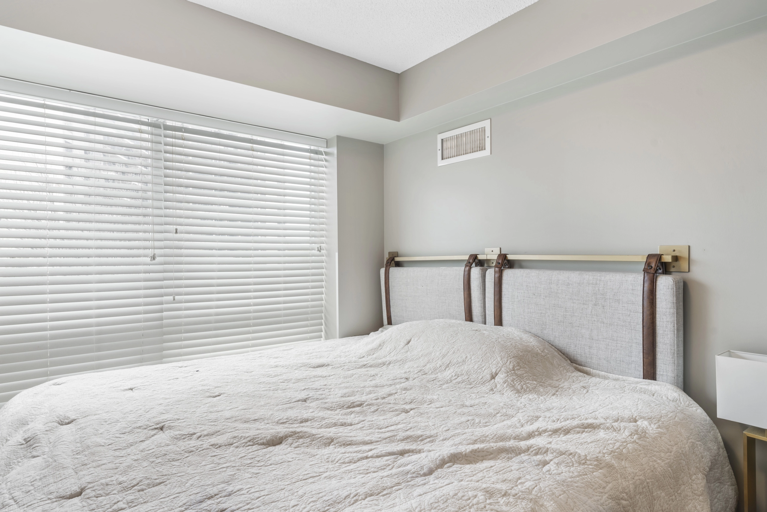 Second bedroom of 1403 Royal York Road unit 306 located in Etobicoke which is listed by Etobicoke real estate agent Marco Pedri.