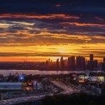 Is etobicoke a good place to live? If you asked yourself this question, here is a beautiful image of the sun setting over Etobicoke.