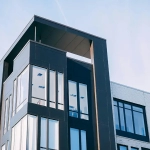 Exterior image of a condo building located in Etobicoke.