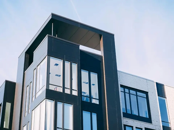Exterior image of a condo building located in Etobicoke.